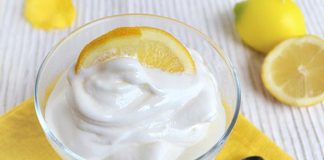 Crème glacée au citron avec Thermomix