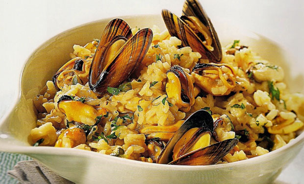 Risotto de Moules Weight Watchers
