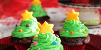 Cupcakes sapin de Noël au Thermomix
