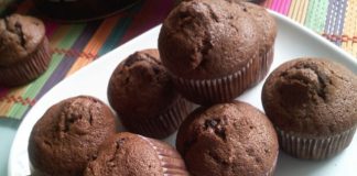 muffins léger au chocolat et banane ww
