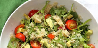 Salade d’avocat et quinoa