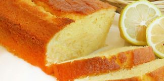 Cake Léger au Citron et Yaourt WW