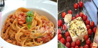 Spaghettis à la Feta et Tomates Cerises au Four WW