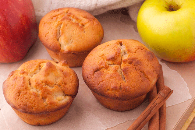 Muffins Pommes Cannelle