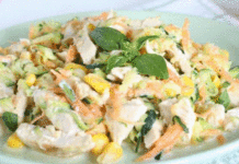 Salade Vietnamienne de Poulet et Légumes ww